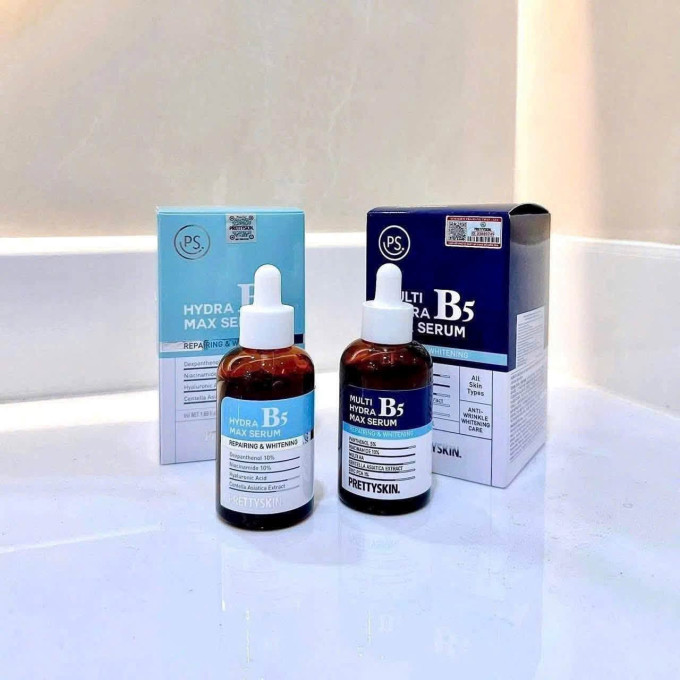 Serum B5 Pretty Skin 50ml Phục Hồi Dưỡng Trắng Da Hàn Quốc