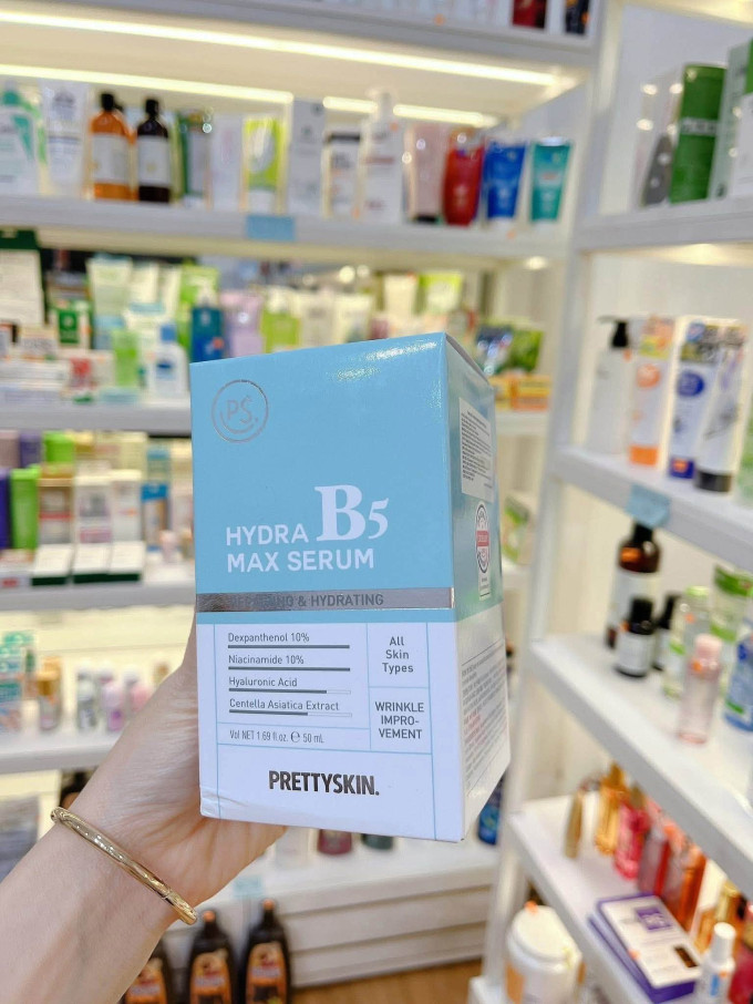 Serum B5 Pretty Skin xanh nhạt dành cho da khô, da thường