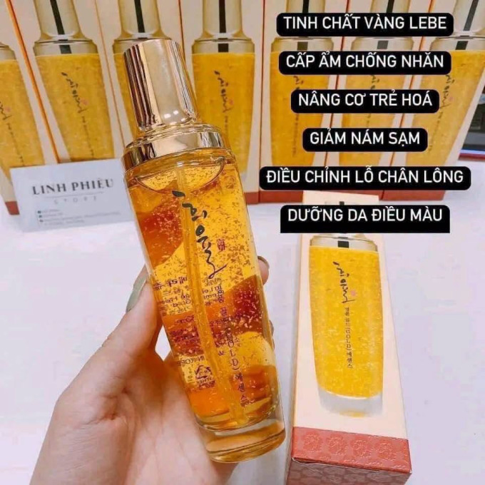 Serum Vàng 24k LEBELAGE – Dưỡng Ẩm, Căng Bóng Da