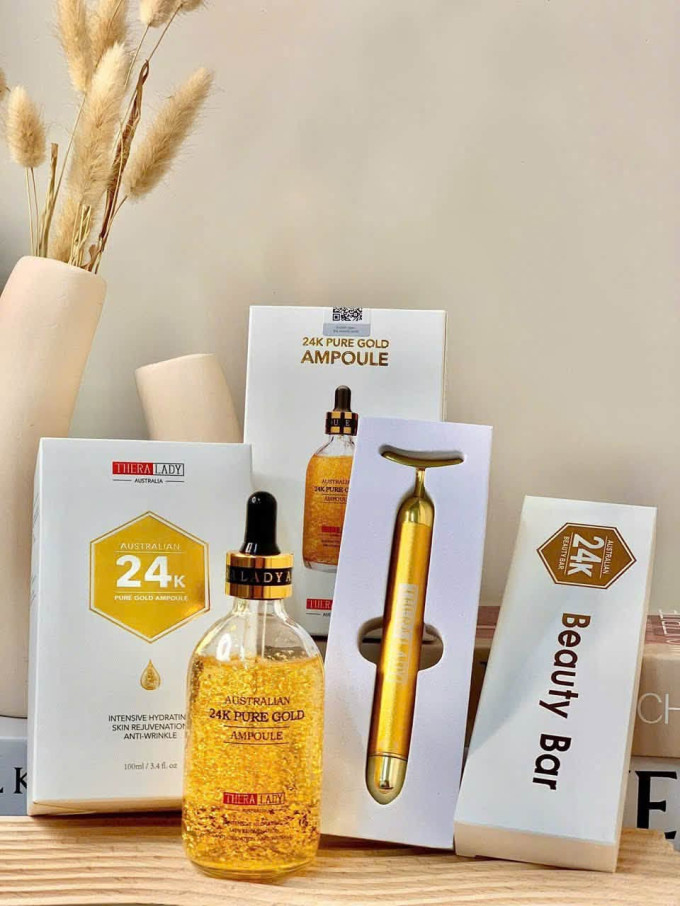 Serum vàng 24K Úc Australian 24k Pure Gold Ampoule
