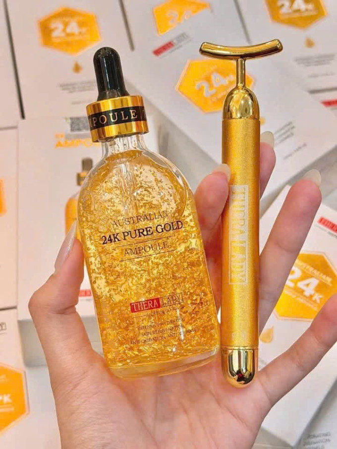 Cách sử dụng Tinh Chất Vàng 24k