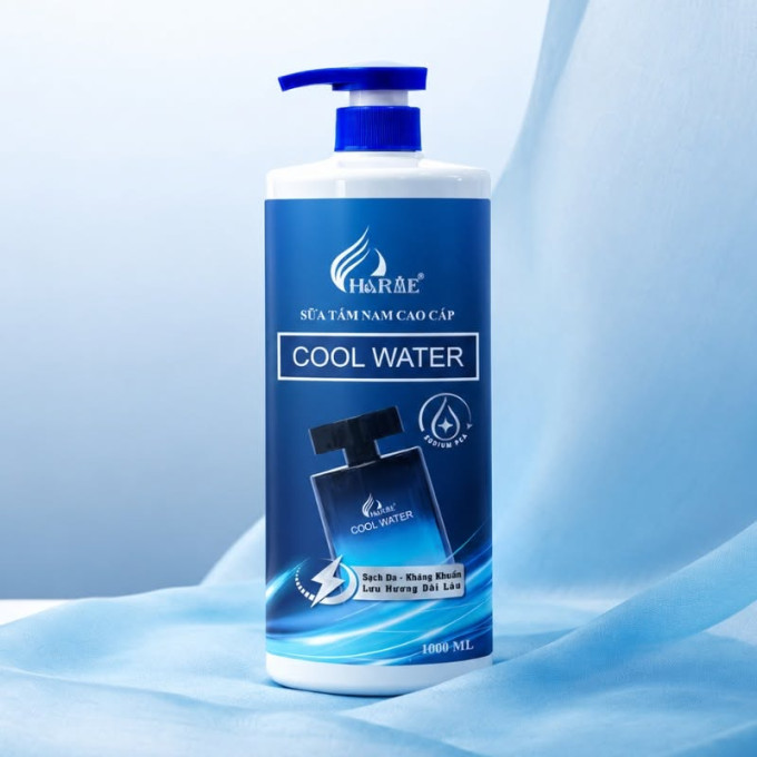 Sữa Tắm Nam Charme Cool Water 1000ml Chính Hãng