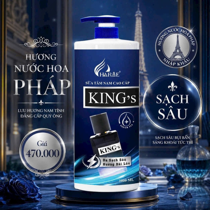 Sữa Tắm Nam Charme Kings