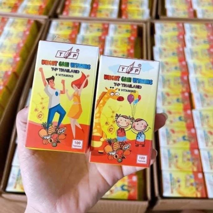 Tăng Cân Vitamin TP Thái Lan 100 Viên Chính Hãng