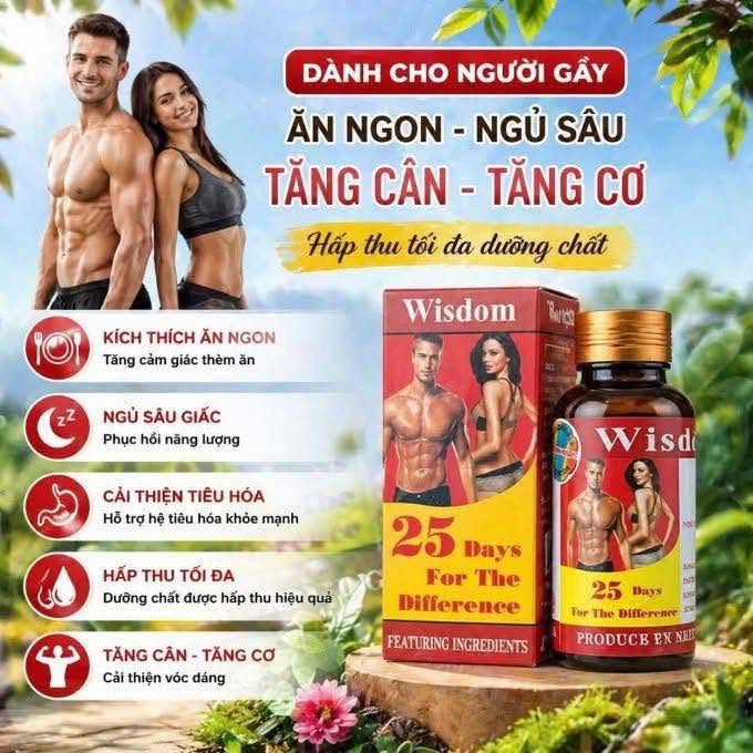 Mua Tăng Cân Wisdom Weight chính hãng