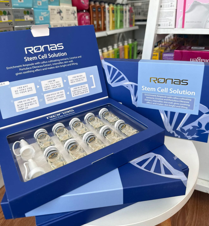 Tế Bào Gốc Ronas Stem Cell Solution Hàn Quốc 10 Lọ 5ml