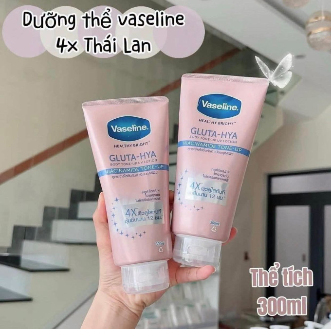Mua Vaseline 4X Gluta-Hya Body Tone Up chính hãng
