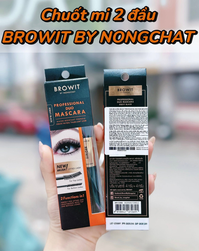 Mua chuốt mi Nongchat chính hãng tại Havina Beauty