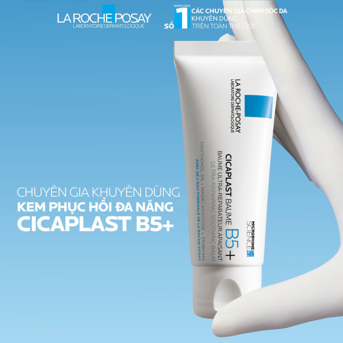 Kem Dưỡng B5 La Roche Posay Cicaplast Baume B5+ Phục Hồi Da 100ml