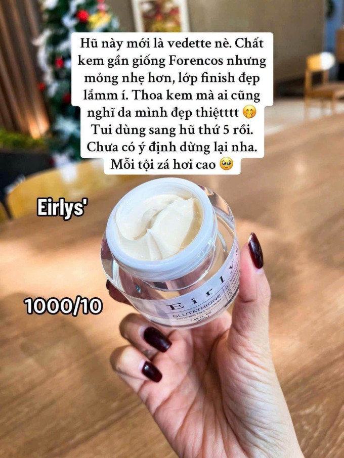 Vì sao nên chọn kem dưỡng Eirlys' ban ngày chính hãng