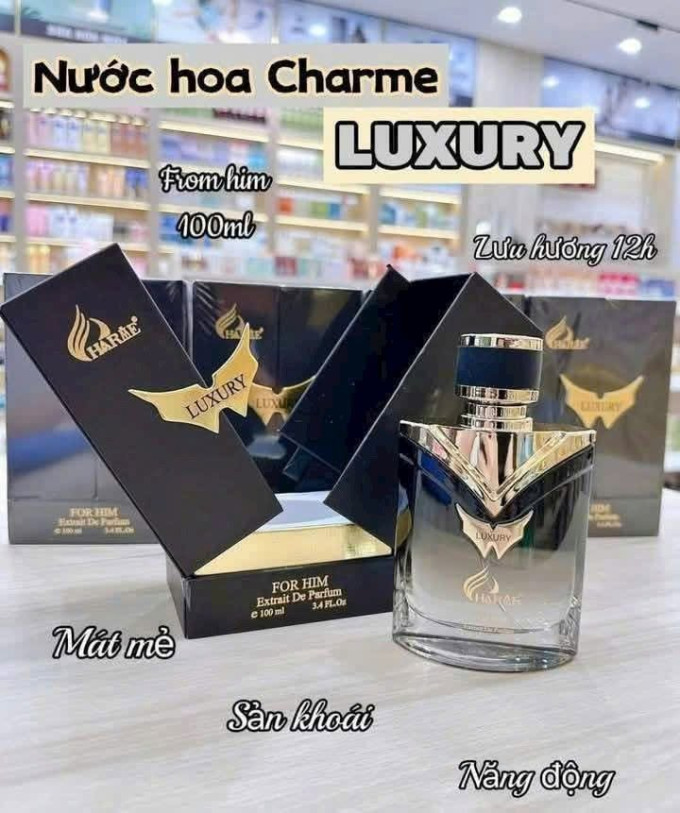 Vì sao nên chọn nước hoa nam Charme Luxury 100ml