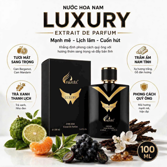 Mùi hương đặc trưng của Charme Luxury