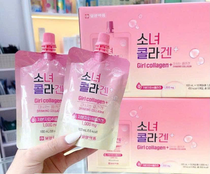 Nước Uống Girl Collagen Hàn Quốc – Bổ Sung Collagen Dạng Túi 100ml