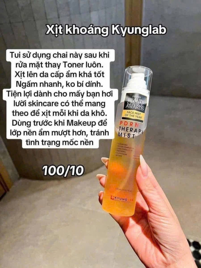Mua Xịt Khoáng KyungLab PDRN chính hãng tại Havinabeauty.com